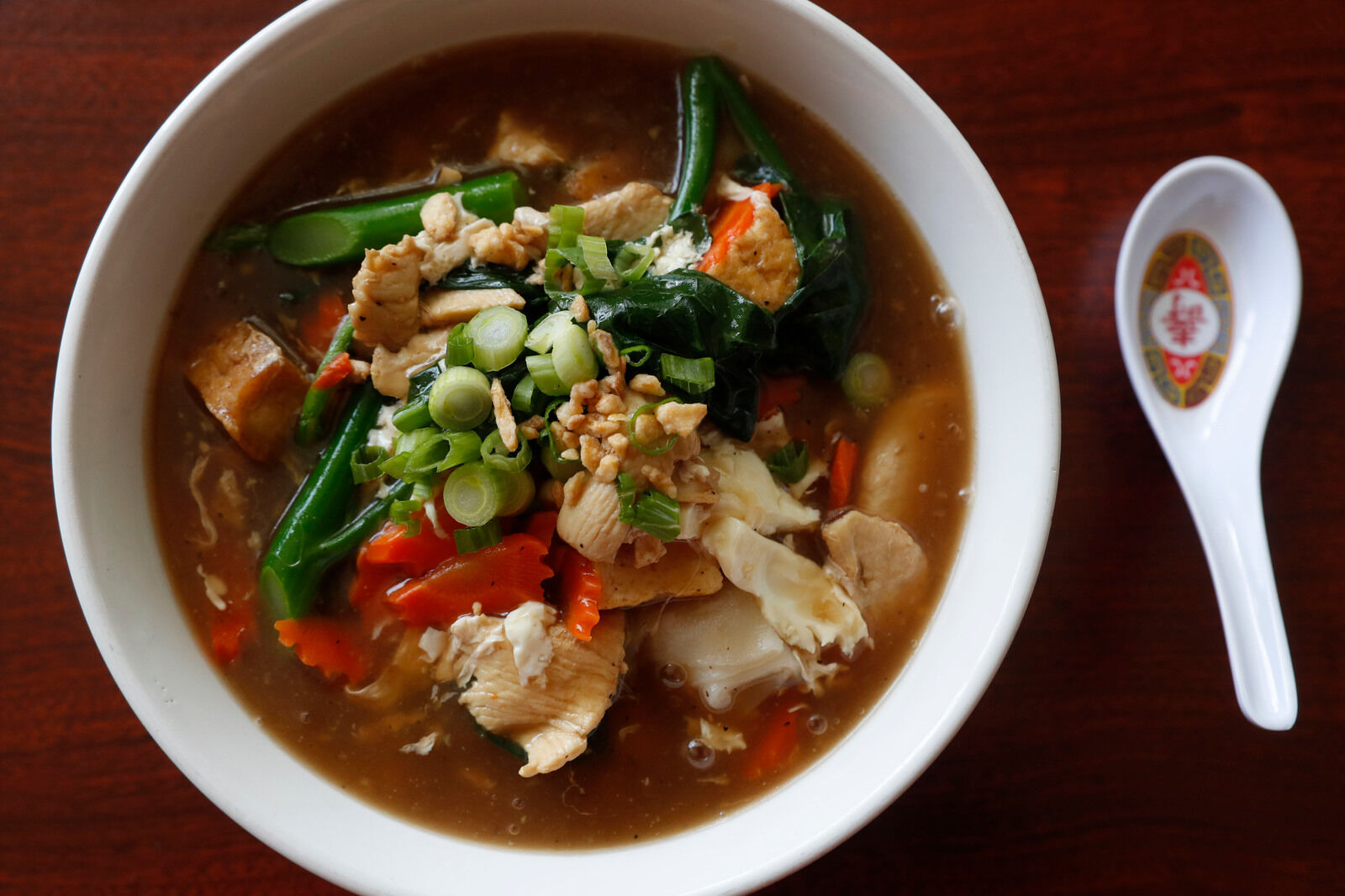 Lard na soup at Family Thai